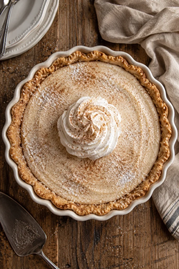 Creamy Cinnamon Pie