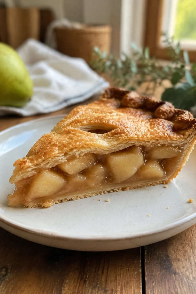Easy Pear Pie
