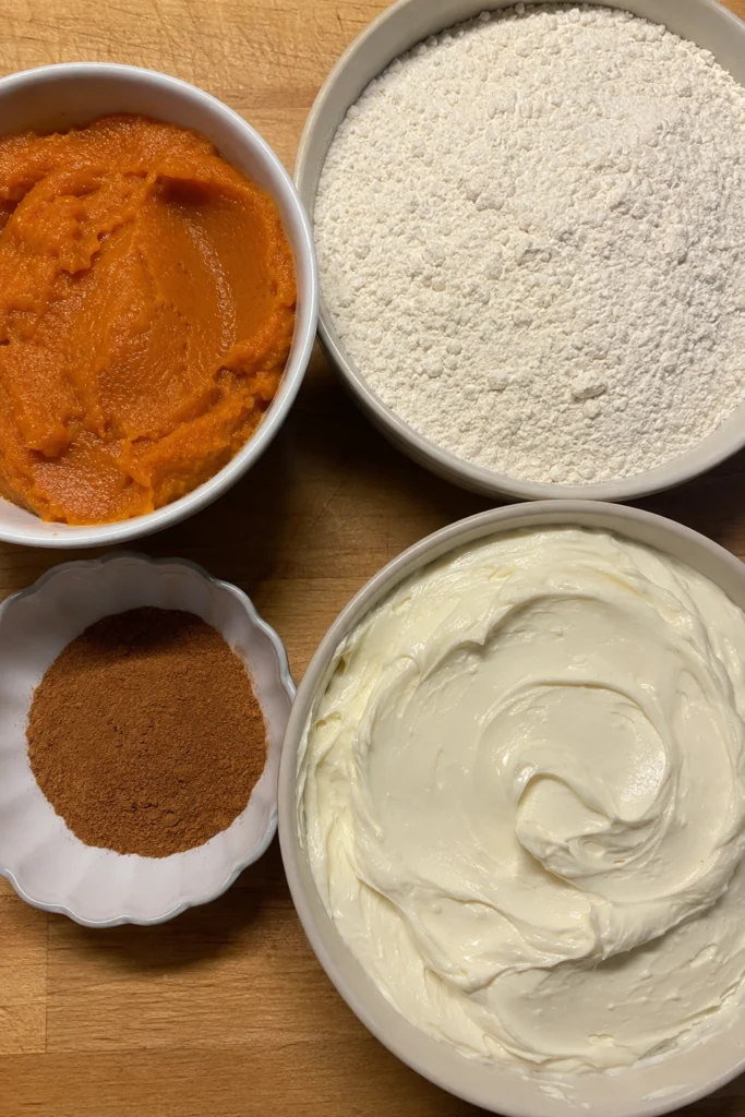 Pumpkin Whoopie Pies ingredienrts