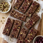Healthy Chocolate Granola Bars
