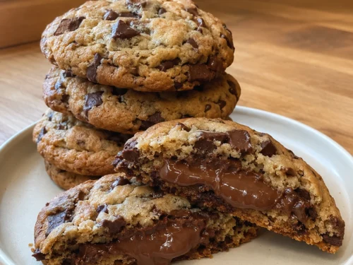 Nutella Stuffed Cookies Final shot