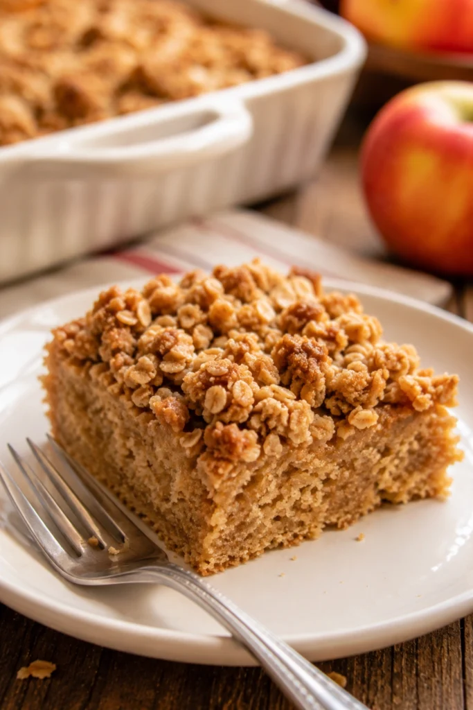 Applesauce Crumb Cake