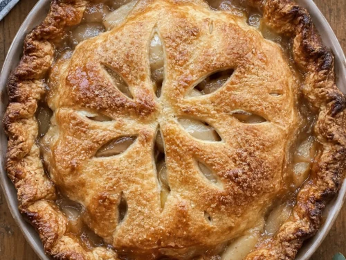 Easy Pear Pie