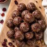 Chocolate Cherry Energy Bites