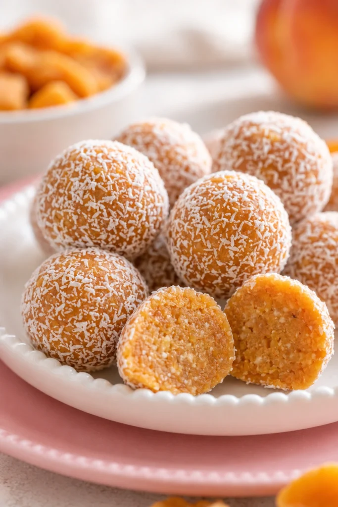 Peach Bliss Balls
