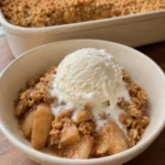 Spiced Pear Crumble Hero shot