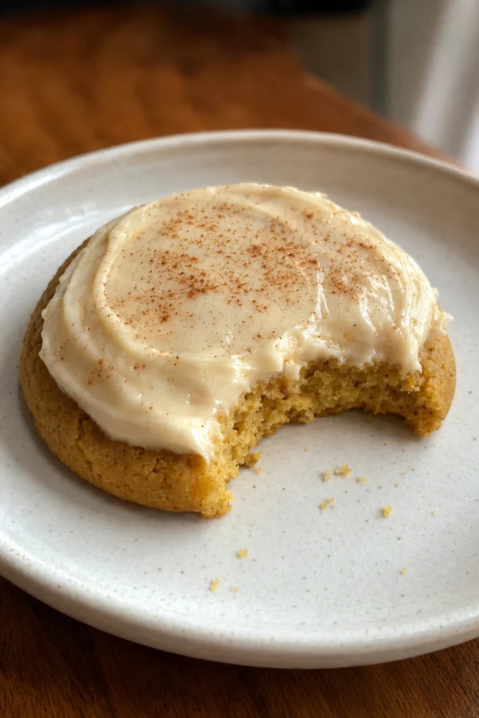 Hero shot of Pumpkin Spice Sugar Cookies