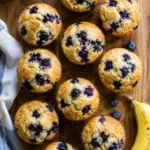 Blueberry Banana Muffins