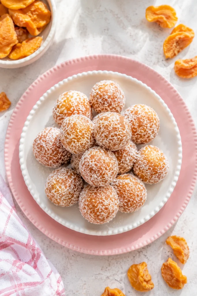 Peach Bliss Balls