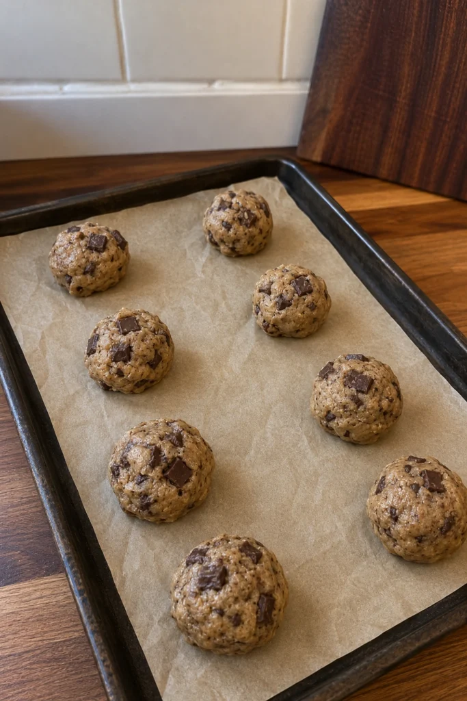 Brown Butter Chocolate Chip Cookies process