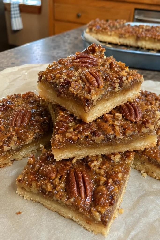 Pecan Pie Bars Final shot