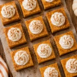 Pumpkin Cheesecake Bars