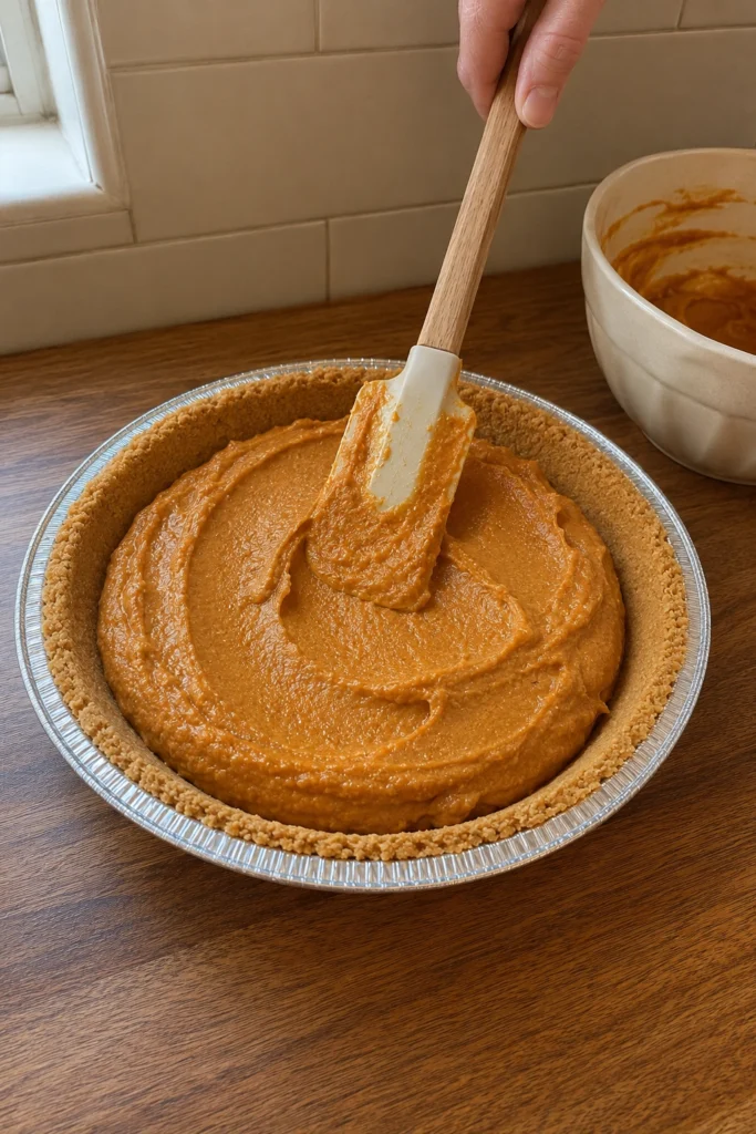 No-Bake Pumpkin process