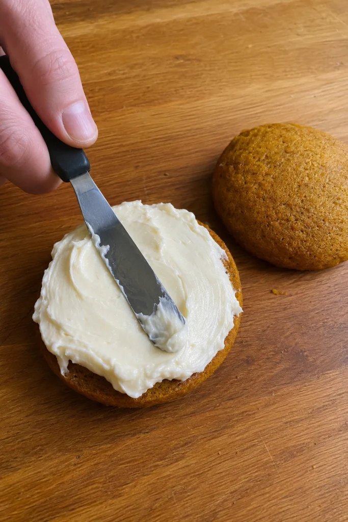 Pumpkin Whoopie Pies Process