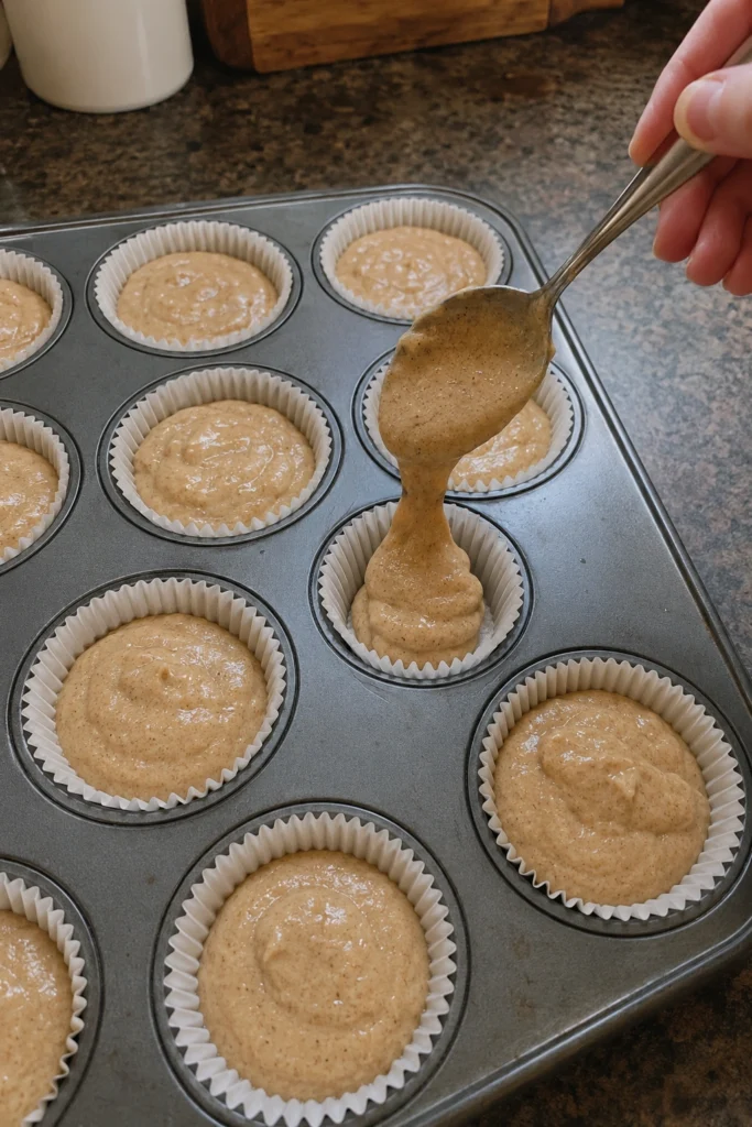 Chai Spice Cupcakes Process