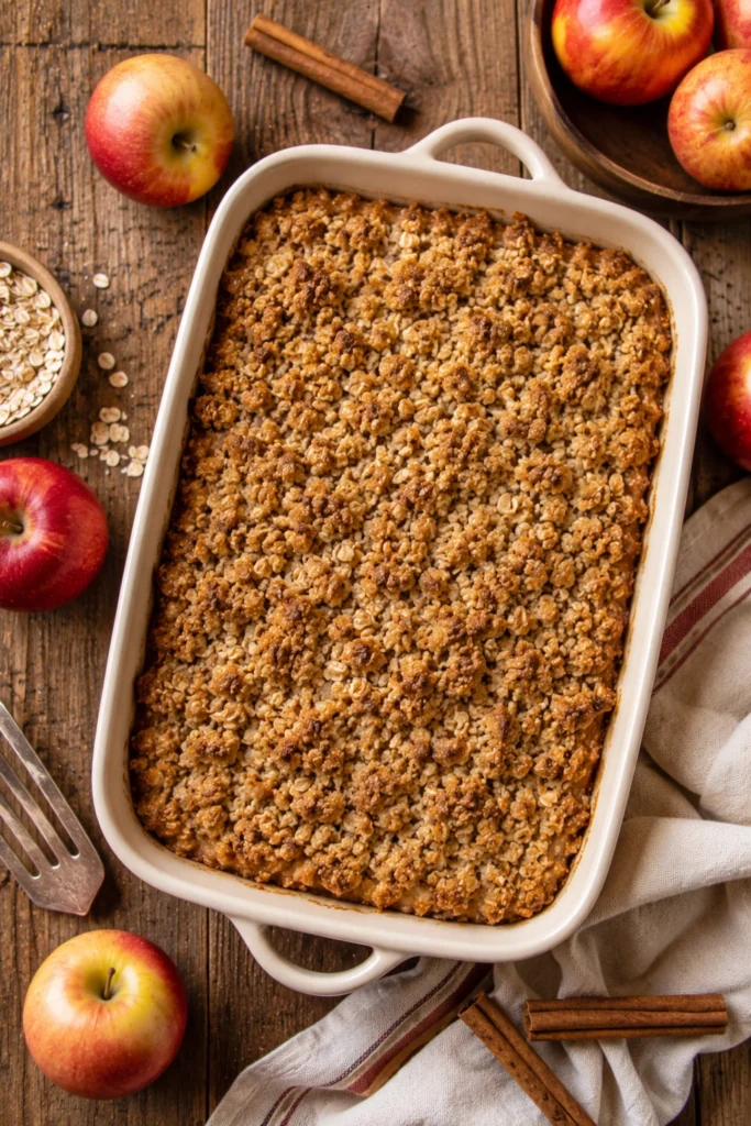 Applesauce Crumb Cake