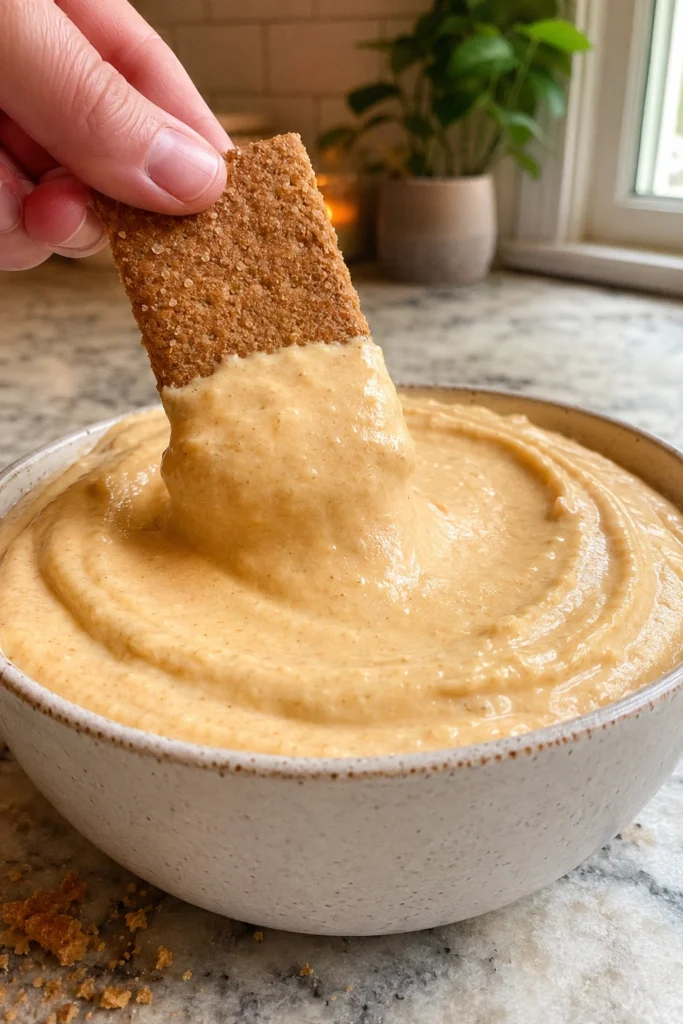 Pumpkin Cheesecake Dip hero shot