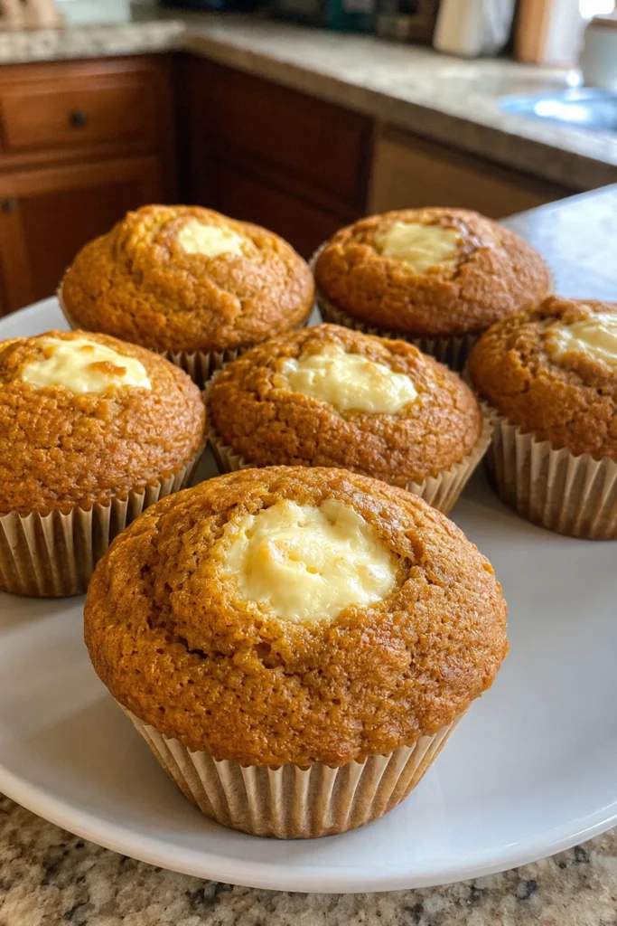 Pumpkin Cream Cheese Muffins Final shot