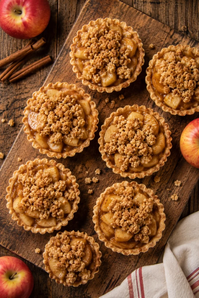 Apple Crumble Tartlets