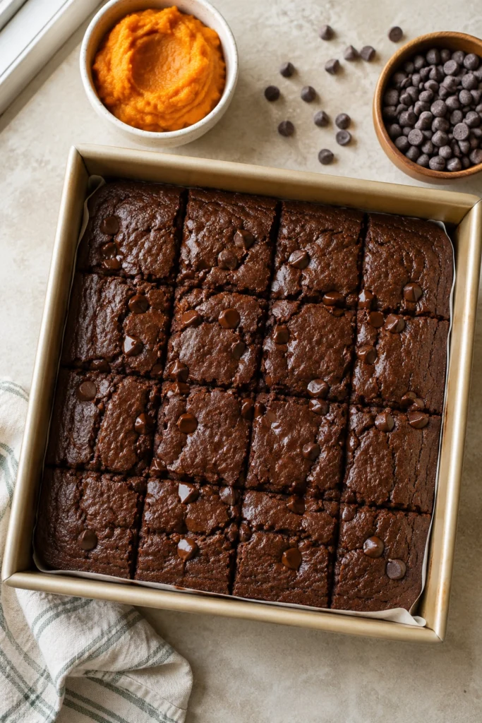 Healthy Chocolate Pumpkin Cake