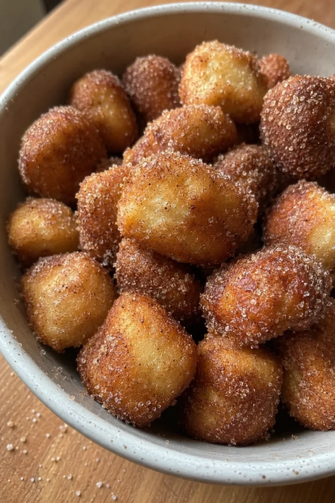 Hero shot of Cinnamon Sugar Pretzel Bites