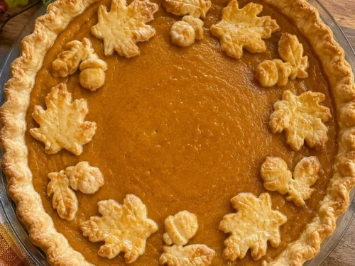 Pumpkin Pie with Shortbread Crust