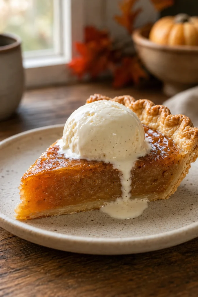 Maple Syrup Pie