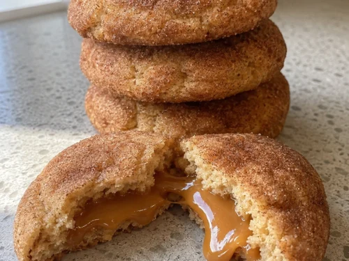 Caramel Stuffed Snickerdoodles final