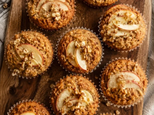 Apple Vanilla Muffins