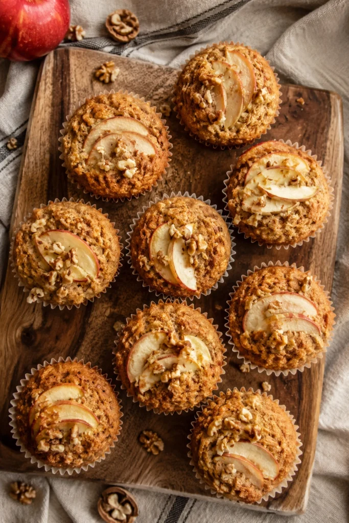 Apple Vanilla Muffins