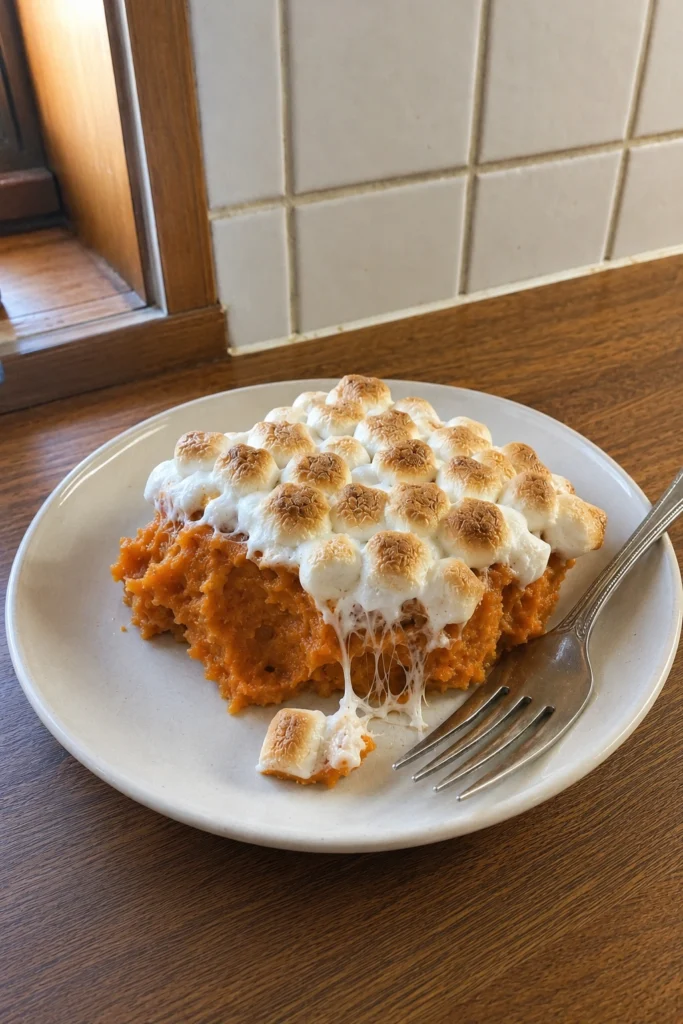 Sweet Potato Casserole hero shot