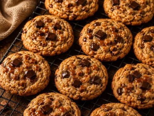 Toffee Chocolate Chunk Cookies