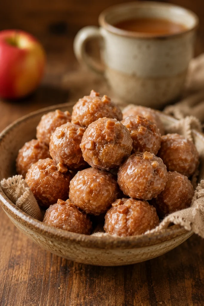 Apple Cider Donut Holes