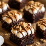 S'mores Brownie Bites