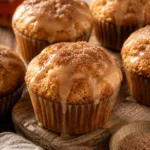 Maple Glazed Donut Muffins