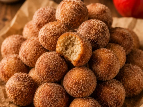 Apple Cider Donut Holes