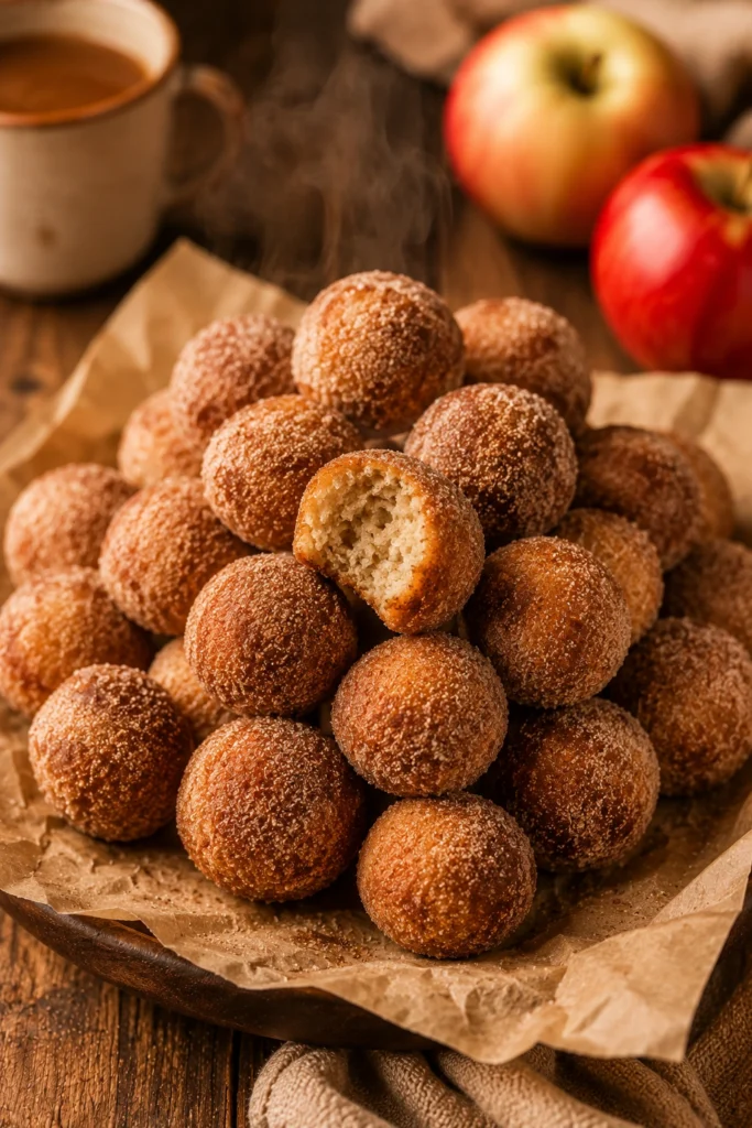 Apple Cider Donut Holes