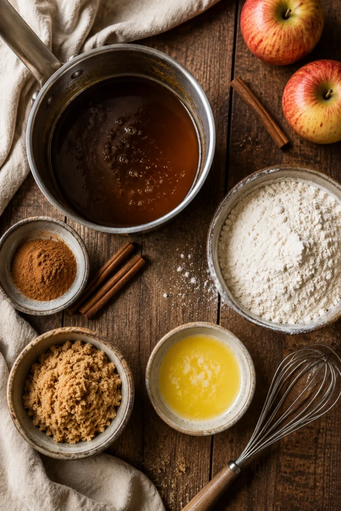 Apple Cider Donut Holes Ingredients