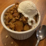 Hero shot of Apple Crisp for Two