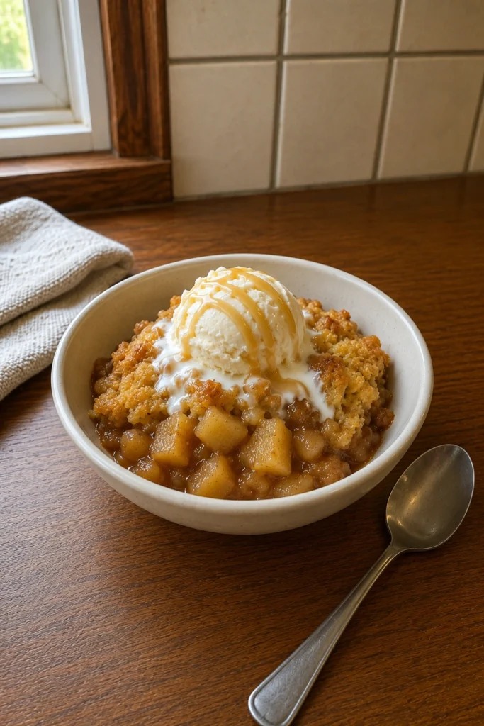 Apple Dump Cake hero shot