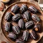 Chocolate Peanut Butter Stuffed Dates