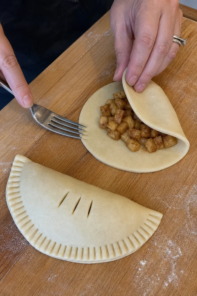 Apple Hand Pies Process