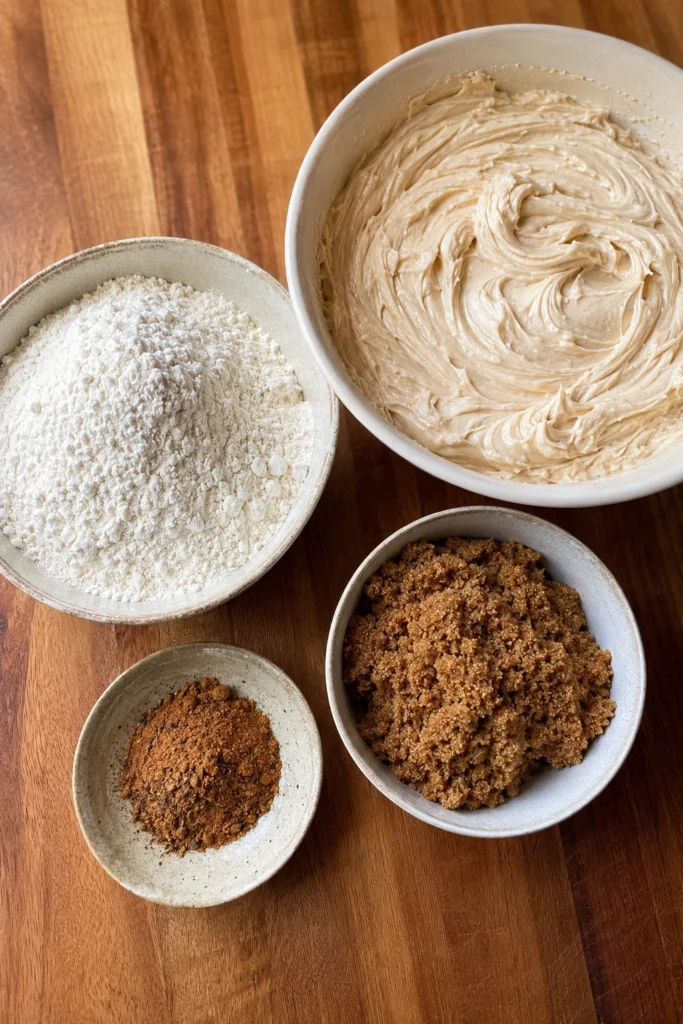 Chai Spice Cupcakes Ingredients