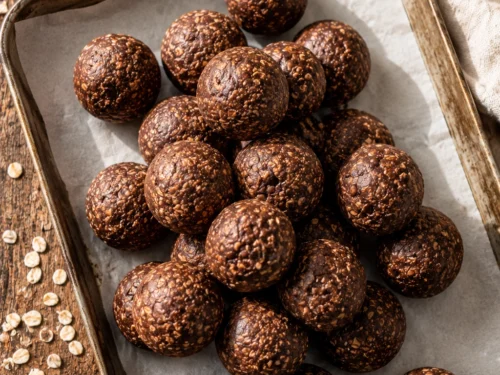 Chocolate Peanut Butter Protein Balls