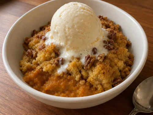 Pumpkin Dump Cake hero shot