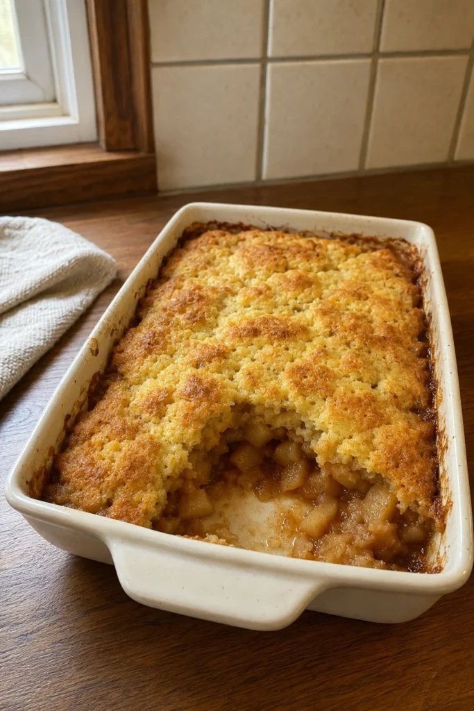 Apple Dump Cake final shot