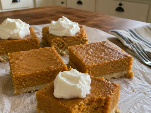 Sweet Potato Pie Bars hero shot