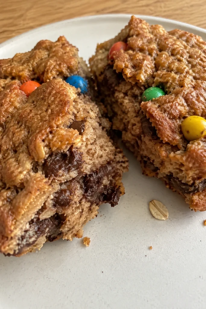 Monster Cookie Bars hero shot 