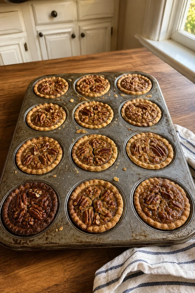 Mini Pecan Pies final shot