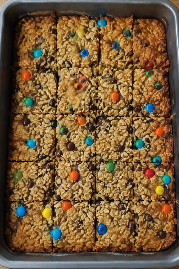 Monster Cookie Bars final shot